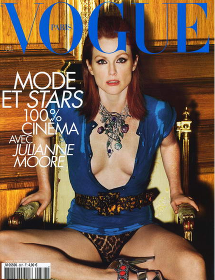 Julianne Moore a New Twiggy for Hollywood and Fred Vidal